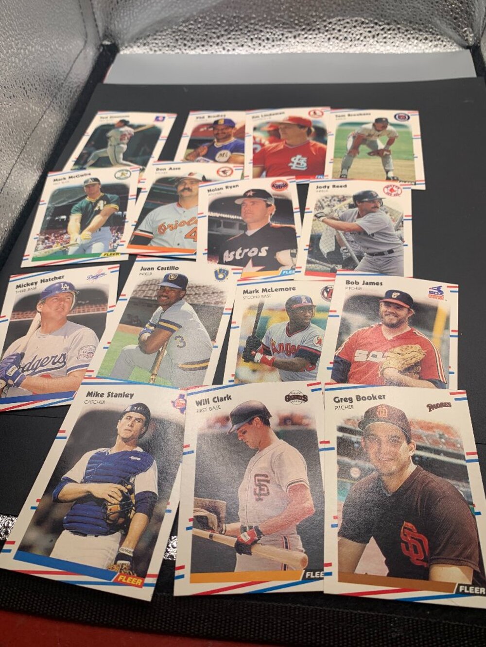 15ct 1988 Fleer Misc Baseball Trading Cards Feat Mark McGwire NRMT